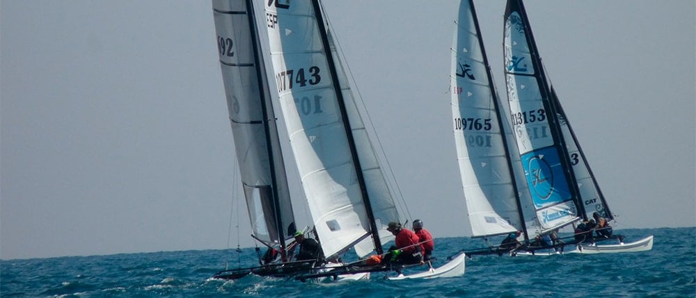Catamarans in Pobla Marina host of the Spanish Cup of Catamarans 2017