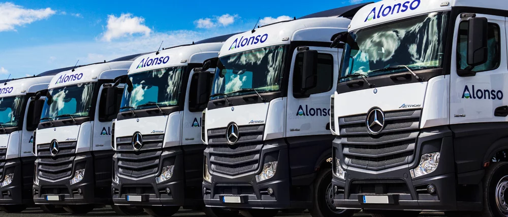New trucks from Transportes Alonso Salcedo.
