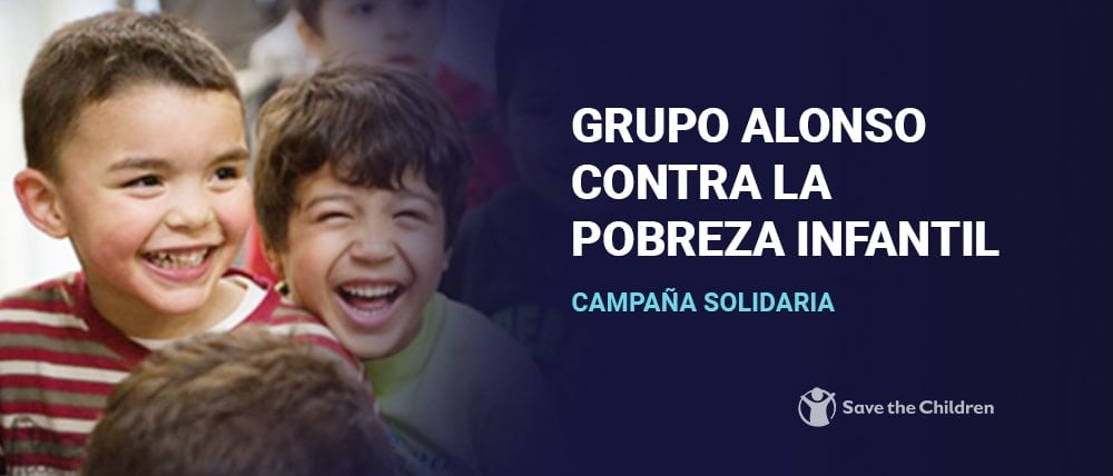 Grupo Alonso Contra la pobreza infantil.