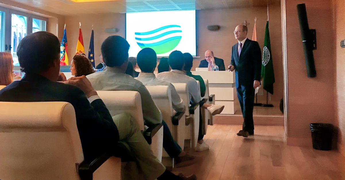 Jorge Alonso in the inauguration of the VI Master in Maritime Law of the UCV.