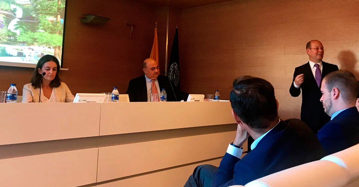 Jorge Alonso's intervention during the inauguration of the VI edition of the Master's Degree.