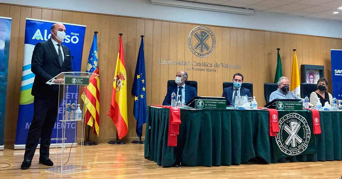 Speech by Miguel Rocher, managing director of Operplus and teacher on the Master's course.