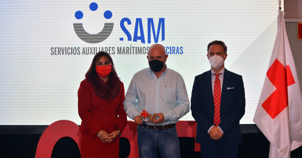 SAM Algeciras, premiada por su implicación en la lucha contra la pandemia.