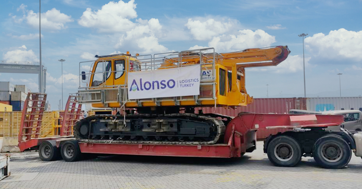 Operational project cargo coordinated by Alonso Logistics Turkey