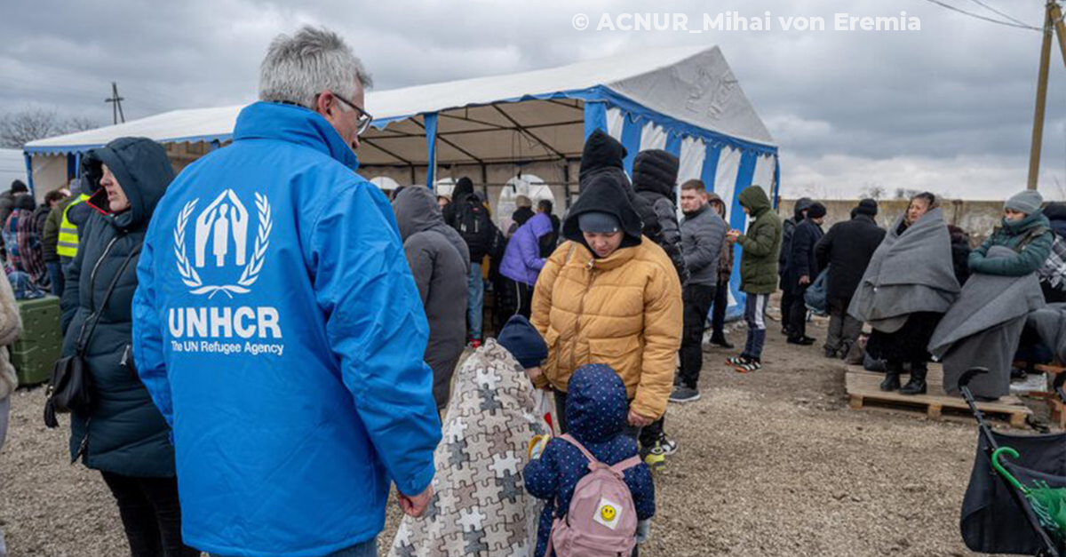 UNHCR helps refugees from war in Ukraine