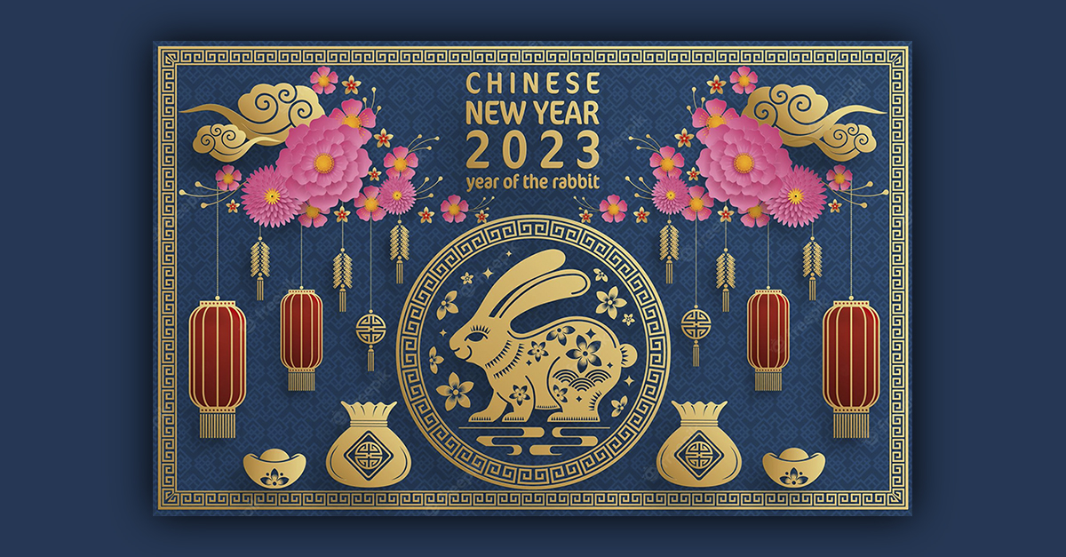 Este año el calendario chino está dedicado al conejo