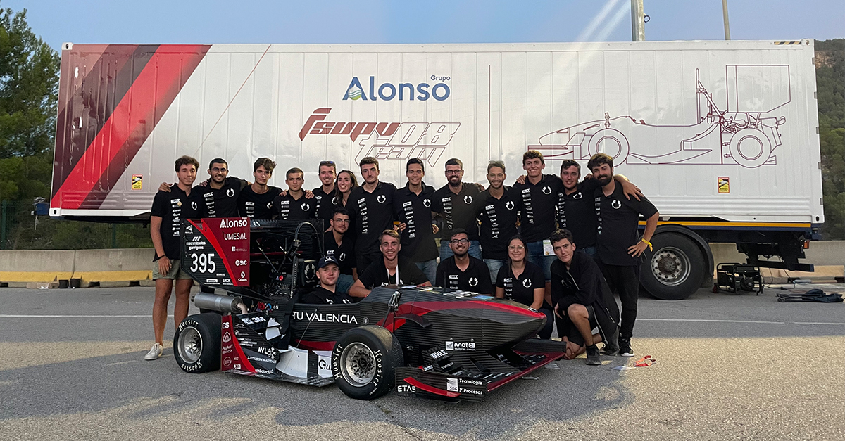 Grupo Alonso renueva su patrocinio con FSUPV Team