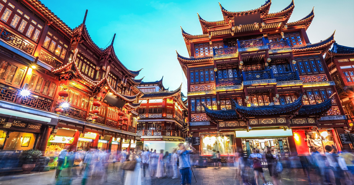 La arquitectura tradicional china se fusiona con la modernidad